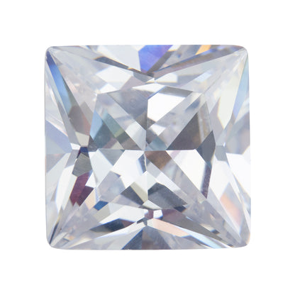 Cubic Zirconia - White Diamond - Square