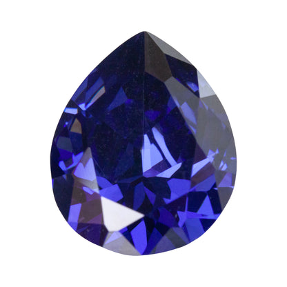 Cubic Zirconia - Tanzanite - Pear

