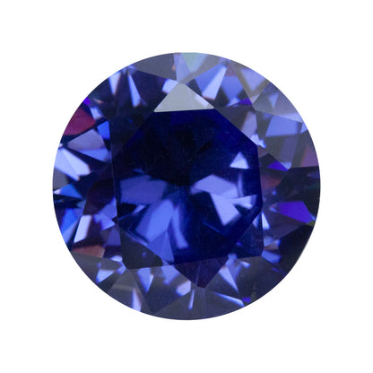 Cubic Zirconia - Tanzanite - Round