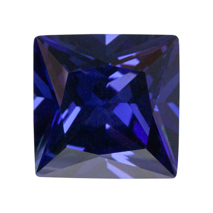 Cubic Zirconia - Tanzanite - Square