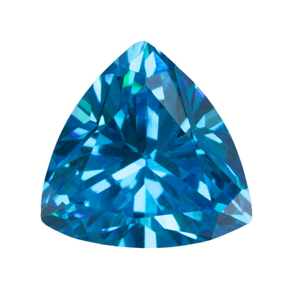Cubic Zirconia - Blue Topaz - Trillion