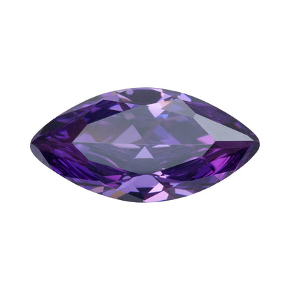 Cubic Zirconia - Amethyst - Marquise