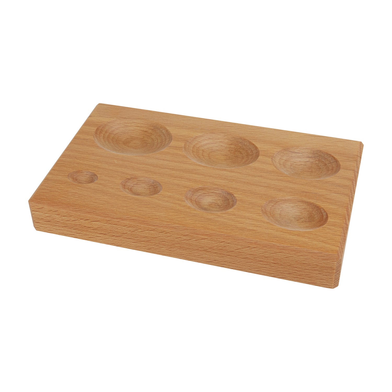 Dapping Block - Hardwood - Medium Oval