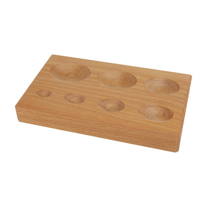 Dapping Block - Hardwood - Medium Oval