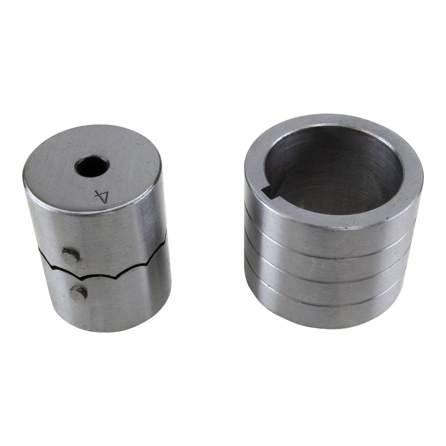 Wubbers® Ring &amp; Hoop Press - Scallop 12

There’s no need for an expensive hydraulic press to use this tool—simply use a weighted rawhide mallet or a large rubber mallet to hammer the top of the press, creating the pressure needed to form the wire that has been placed inside.