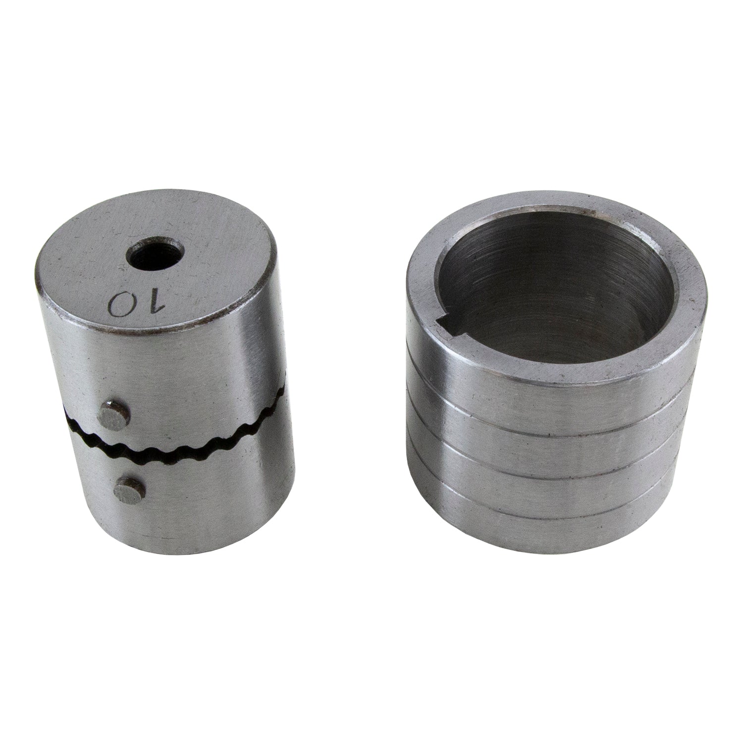 Wubbers® Ring &amp; Hoop Press - Transverse 24

There’s no need for an expensive hydraulic press to use this tool—simply use a weighted rawhide mallet or a large rubber mallet to hammer the top of the press, creating the pressure needed to form the wire that has been placed inside.