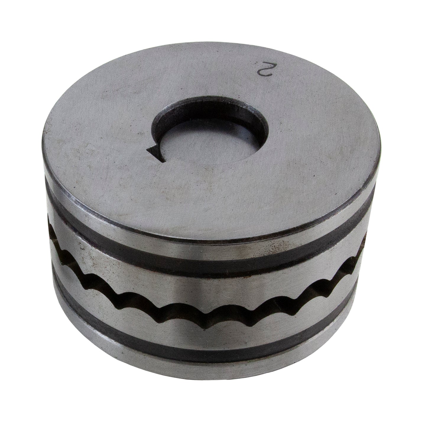 Wubbers® Bangle Press

Now make patterned or "wavy" bangles and hoop earrings without the need for a hydraulic press! Simply use a weighted rawhide mallet or a large rubber mallet to hammer the top of the press, creating the pressure needed to form the wire that has been placed inside.