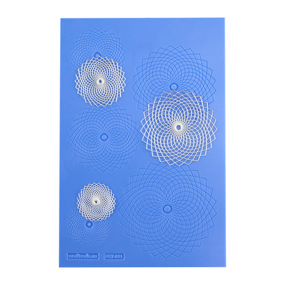 blue Delicate Element Texture - Spyro Gyro with silver samples
