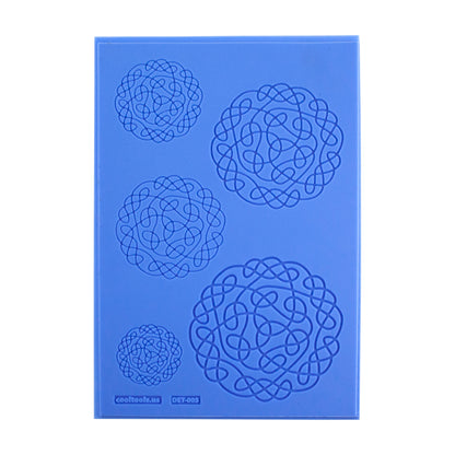blue Delicate Element Texture - In a Tangle 