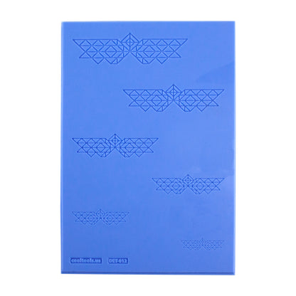 blue Delicate Element Texture - Tribal Wings 