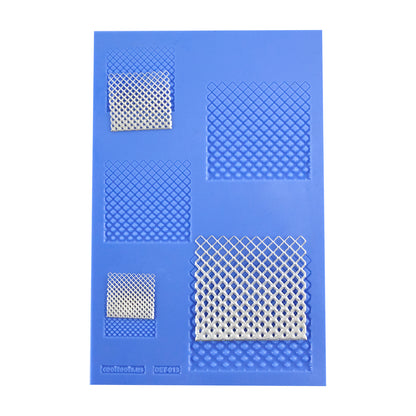 blue Delicate Element Texture - Gradient with silver samples
