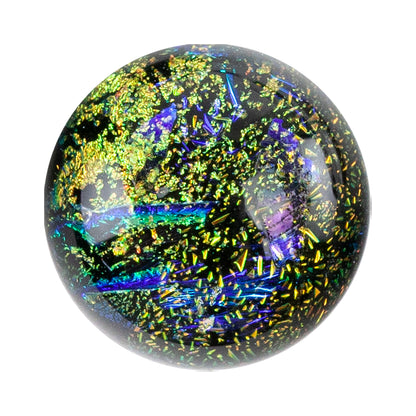 Dichroic Cabochons - Gold Small - 6mm to 10mm