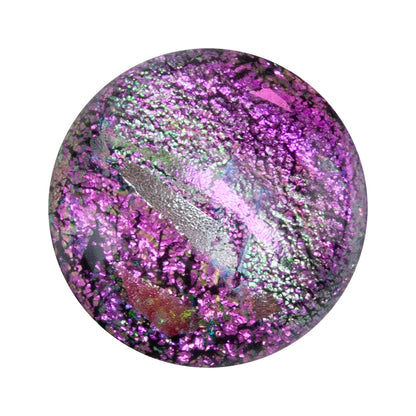 Dichroic Cabochons - Pink Medium - 12mm to 16mm