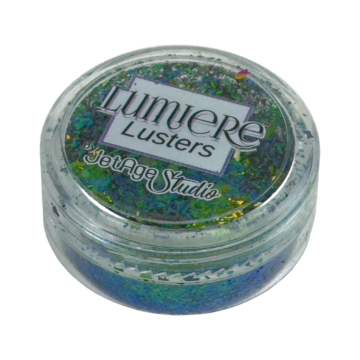 jar of Lumiere Lusters - Disco Lizard