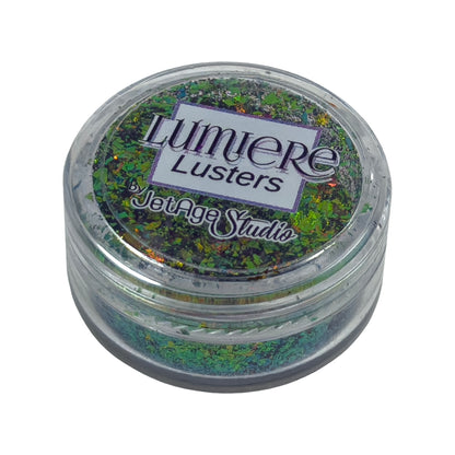 jar of Lumiere Lusters - Rhubarb