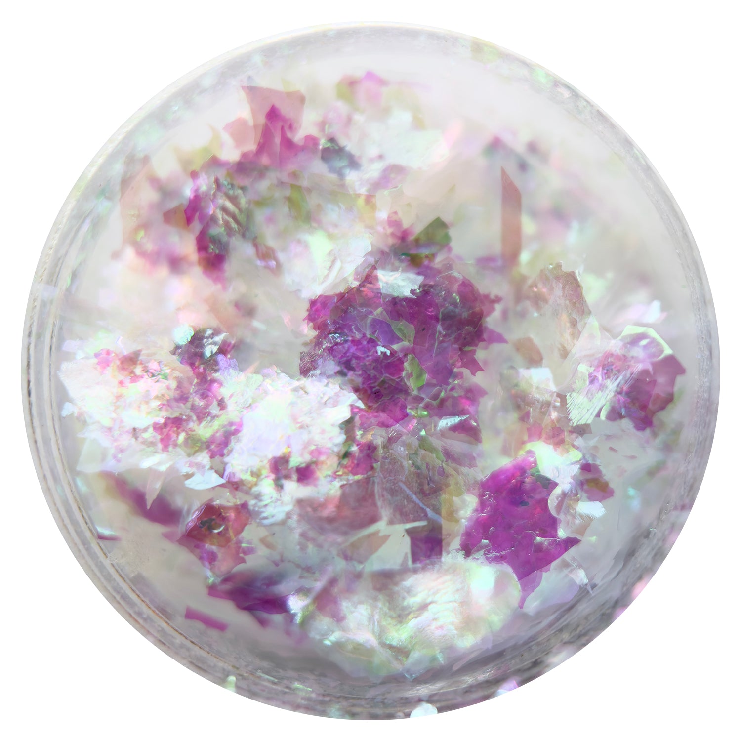 open jar of Lumiere Lusters - Electra Opal