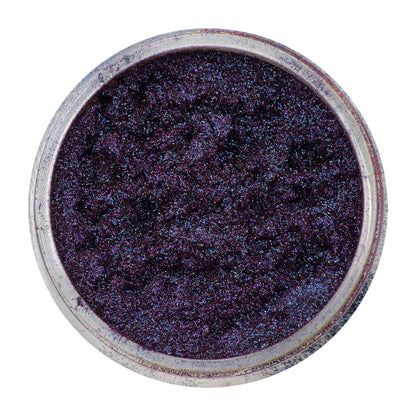 open jar of Ultra Fine Chameleon Pigment Powder - Blue Flame