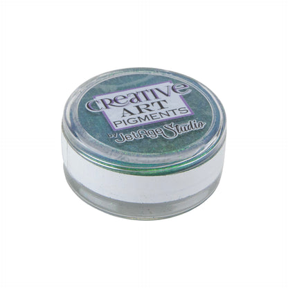 jar of Ultra Fine Chameleon Pigment Powder - Envy Green