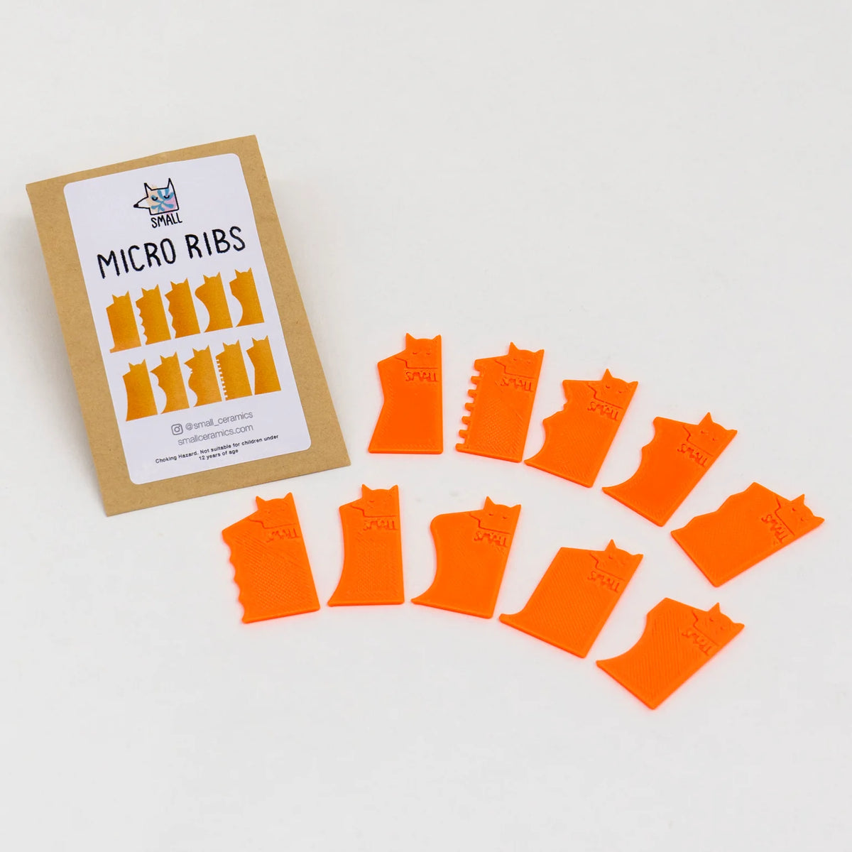 Small Pottery Wheel Ribs - Micro and Mini - Cool Tools