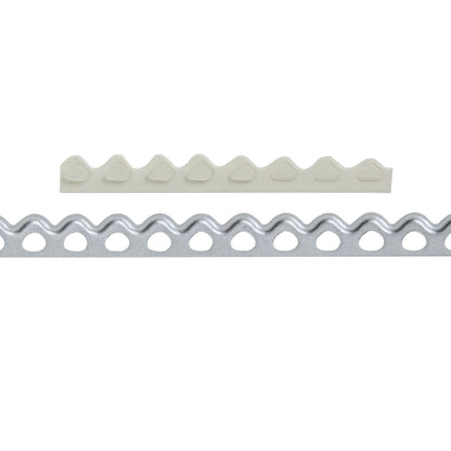 Carbon Steel Lace Cutter 3 with metal clay sample