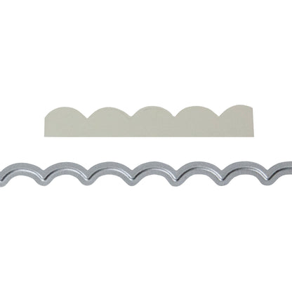 Carbon Steel Lace Cutter 5 with metal clay sample
