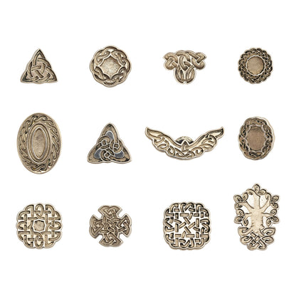 Wanaree Tanner Die Cut Heads - Knotwork Designs - Set #5
