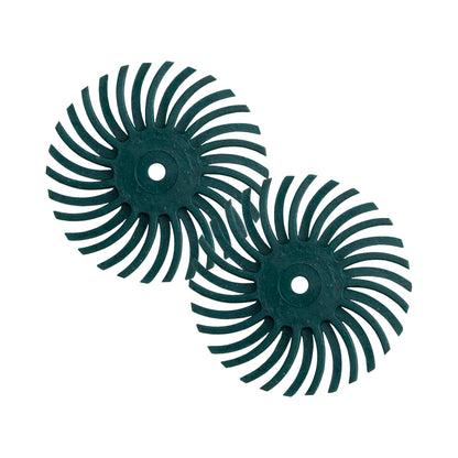 green Wanaree Tanner Bristle Discs - pk/2 80g