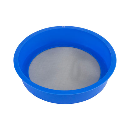 blue Stackable 80 Mesh Screen Sifter