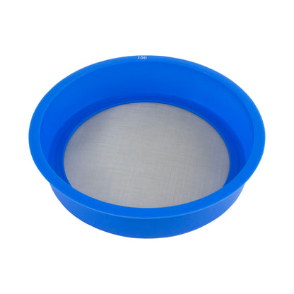 blue Stackable 100 Mesh Screen Sifter