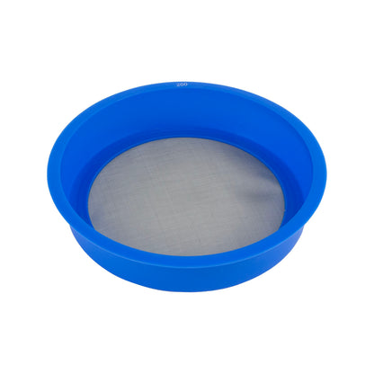 blue Stackable 200 Mesh Screen Sifter