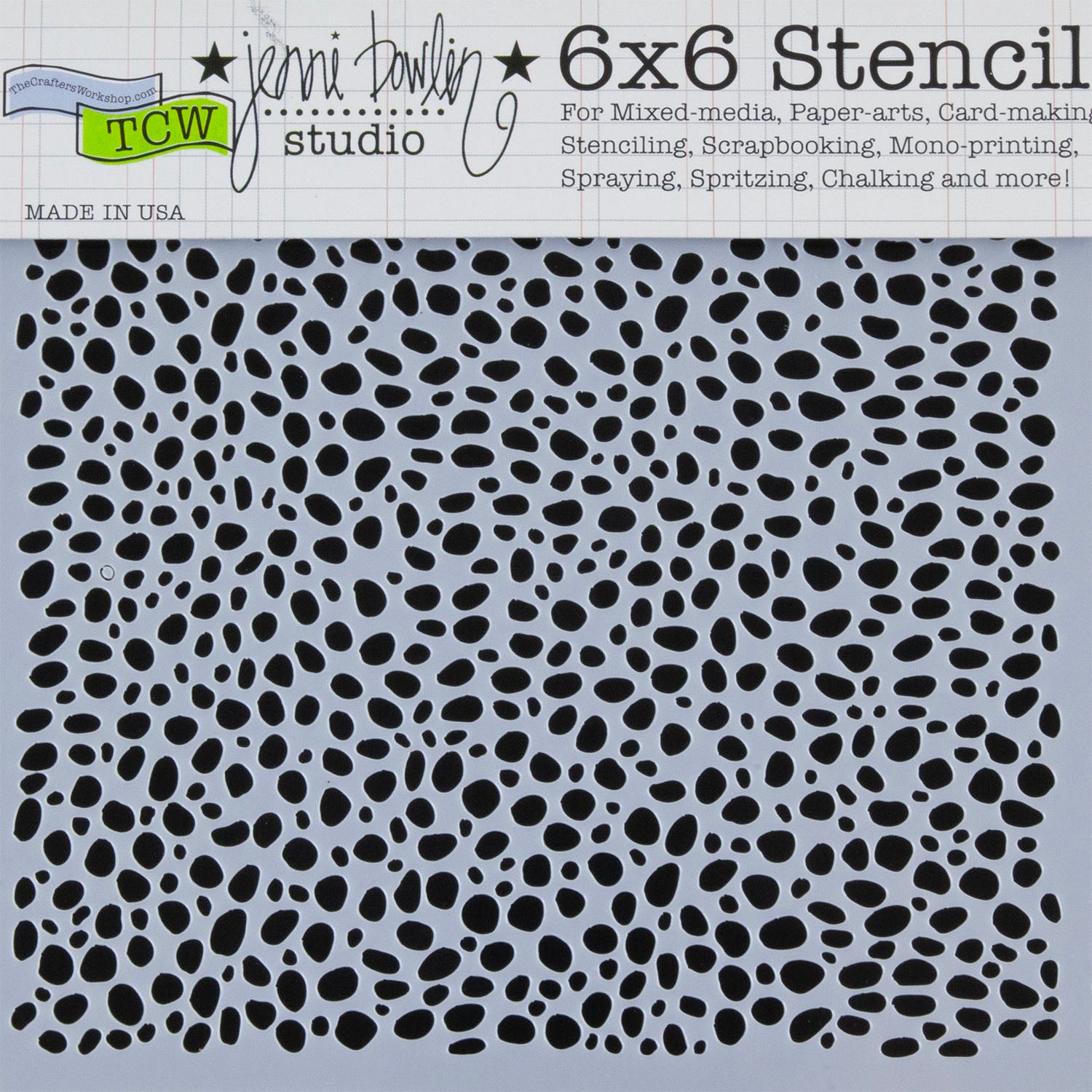 Design Stencil - Spotted