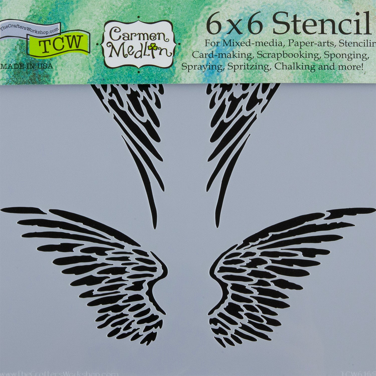 Design Stencil - Angel Wings
