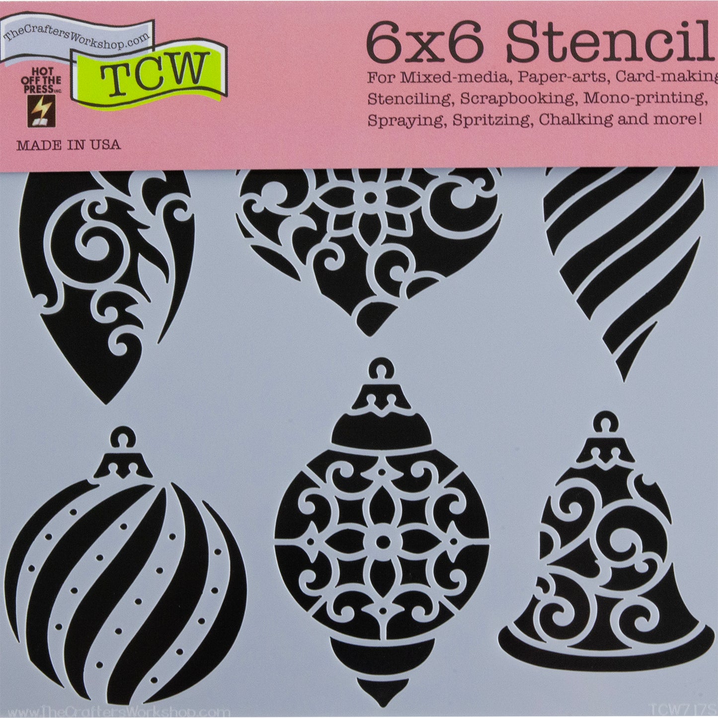 Design Stencil - Ornaments