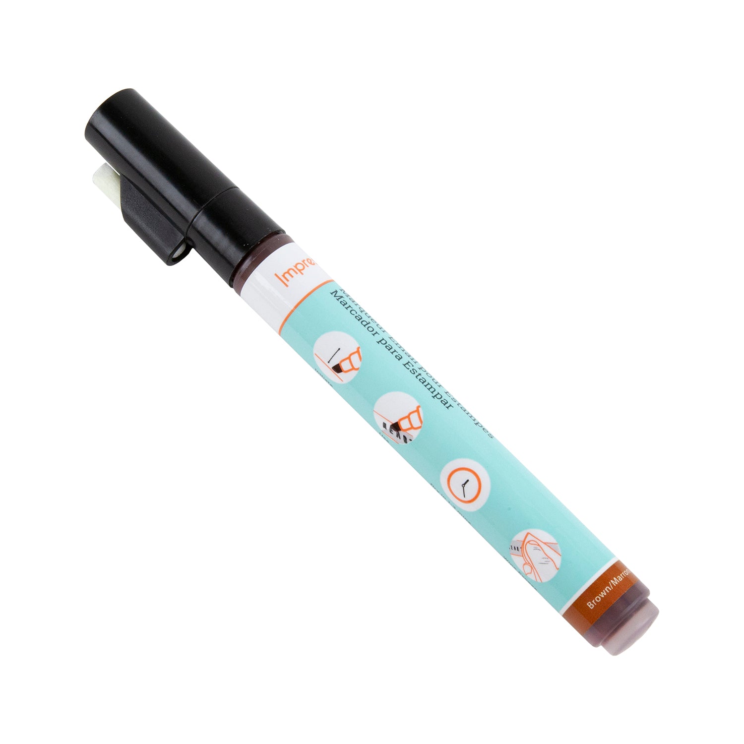 ImpressArt Stamp Enamel Marker - Brown