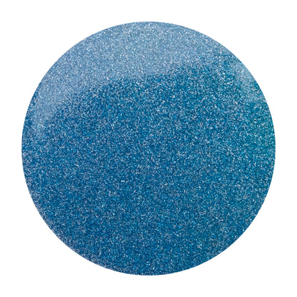 sample of Powder Coating - Snowcone Blue - High Gloss