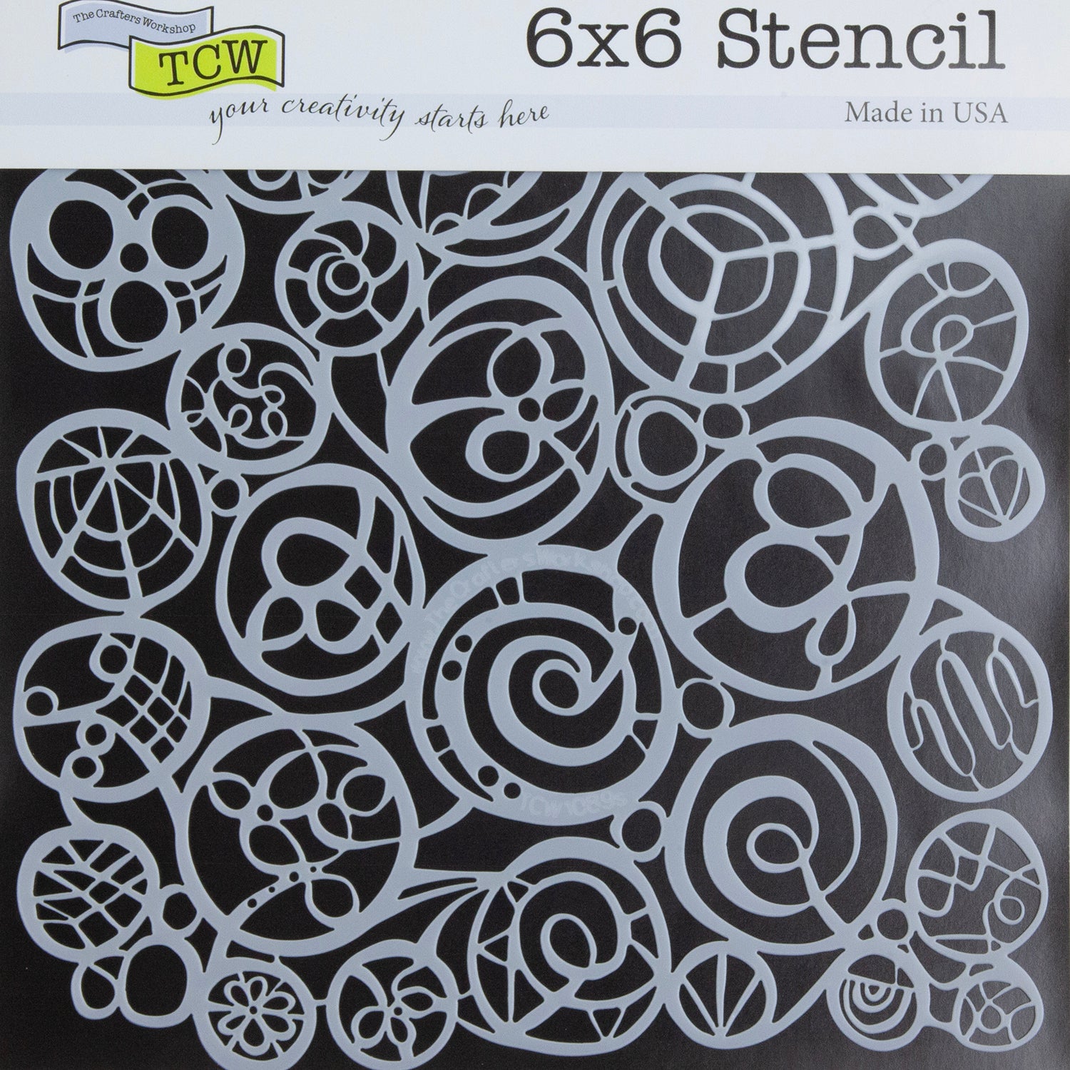 Design Stencil - Circle Fest