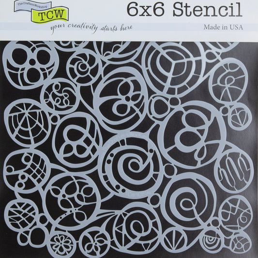 Design Stencil - Circle Fest