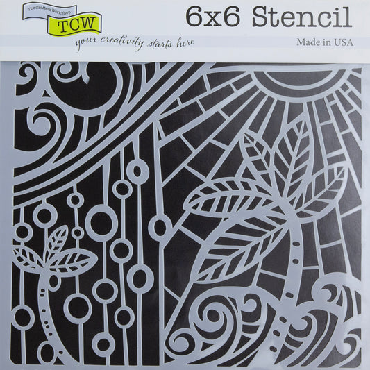 Design Stencil - Tropical Vibe
