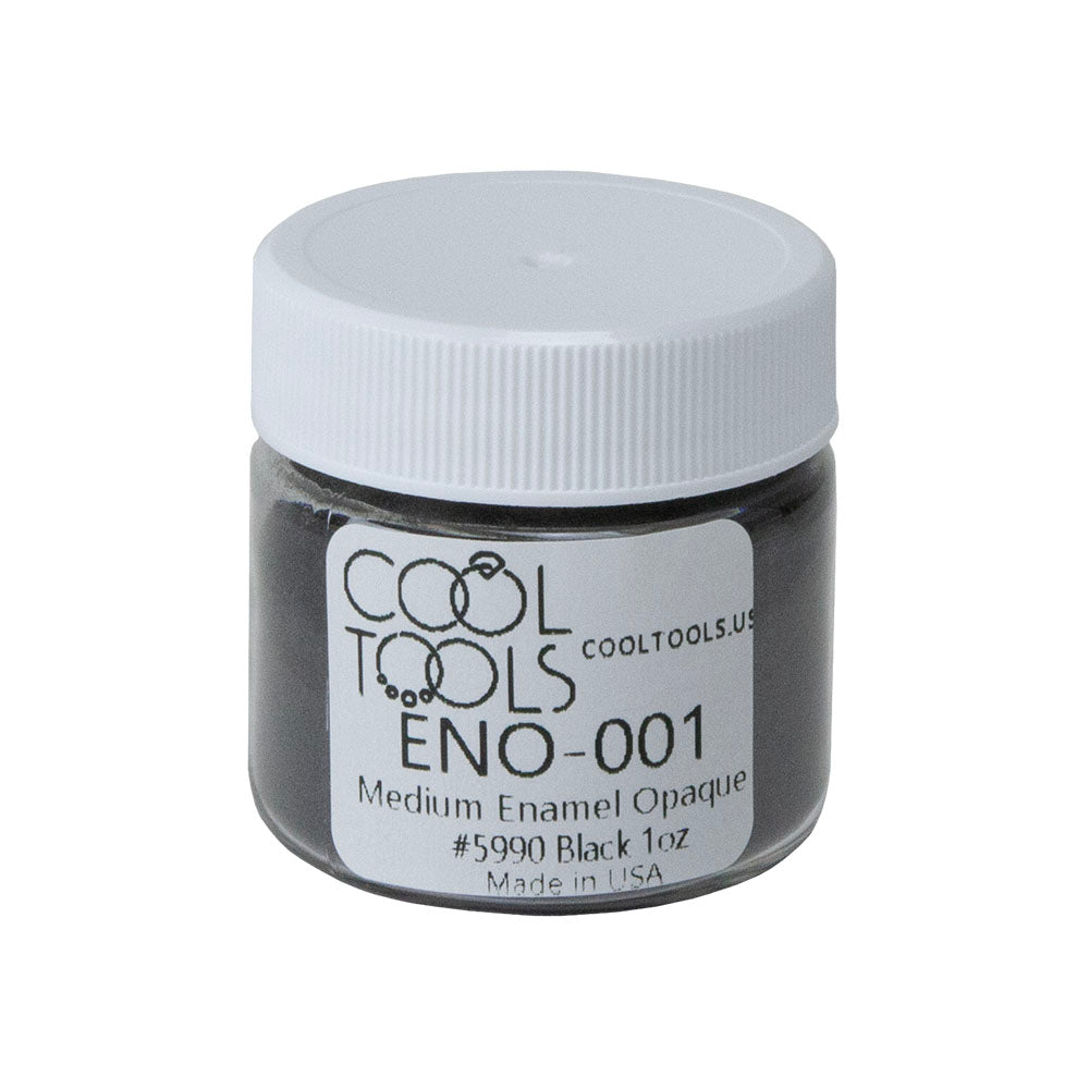 jar of Medium Enamel Opaque #5990 Black