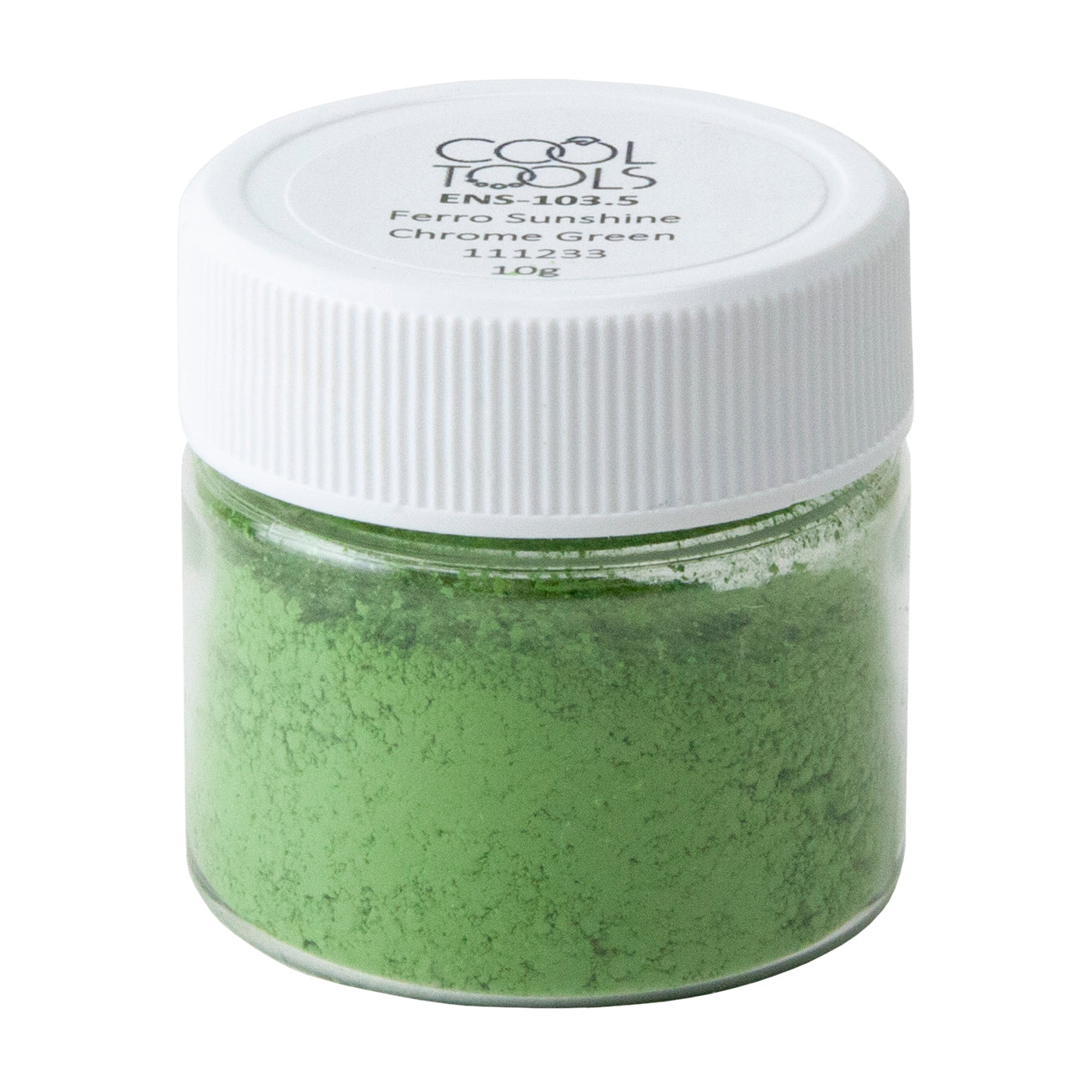 Ferro Sunshine Enamel - 11-1233 Chrome Green - 10 Gram