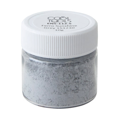 Ferro Sunshine Enamel - 15-1230 Grey - 10 Gram
