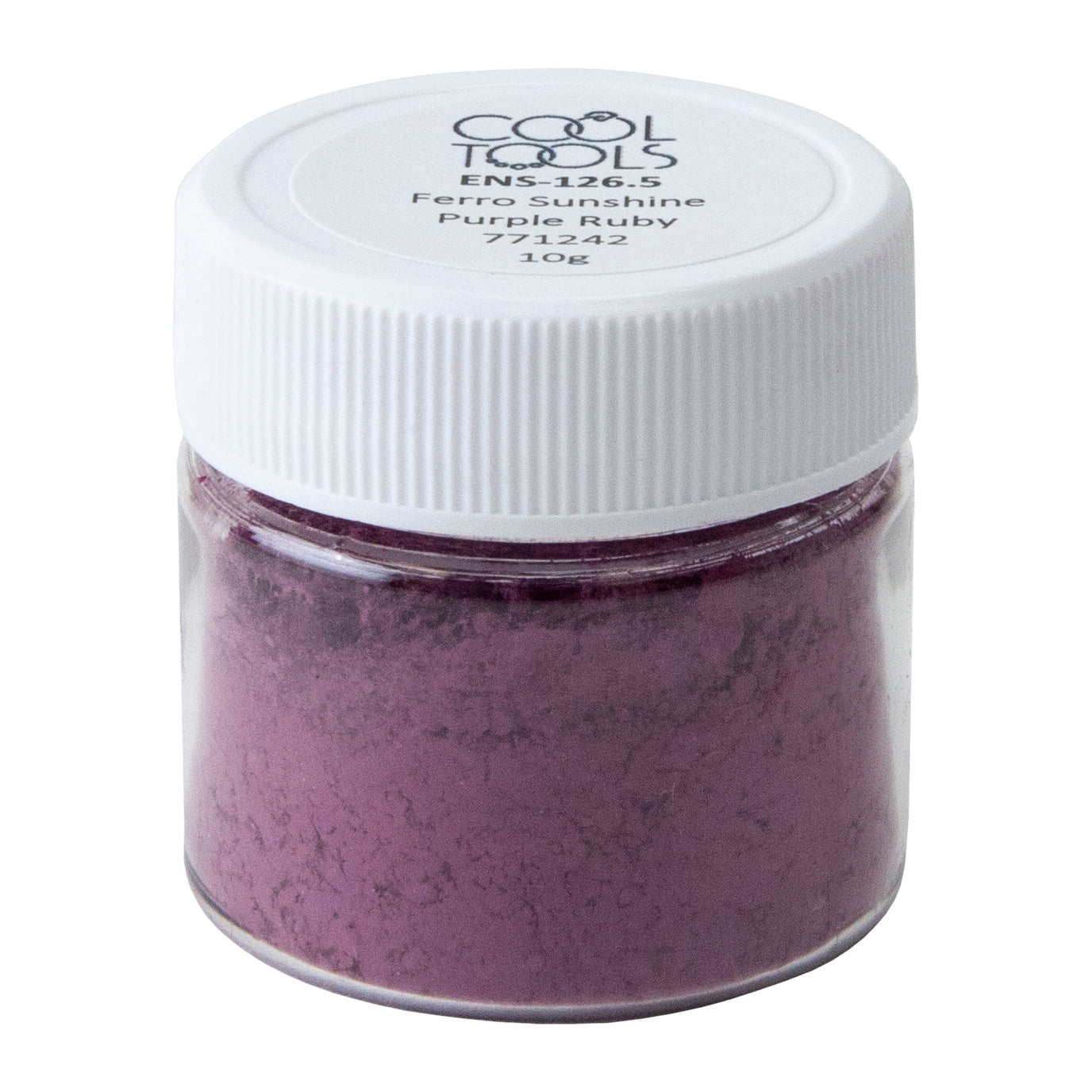 Ferro Sunshine Enamel - 77-1242 Purple Ruby - 10 Gram