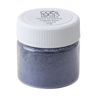 Ferro Sunshine Enamel - 72-1234 Cobalt Blue - 10 Gram