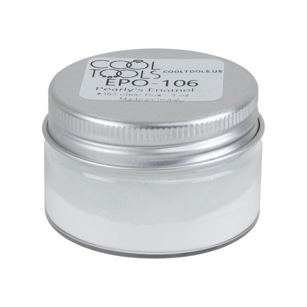 jar of Pearly’s Enamel Clear Flux - 1 oz