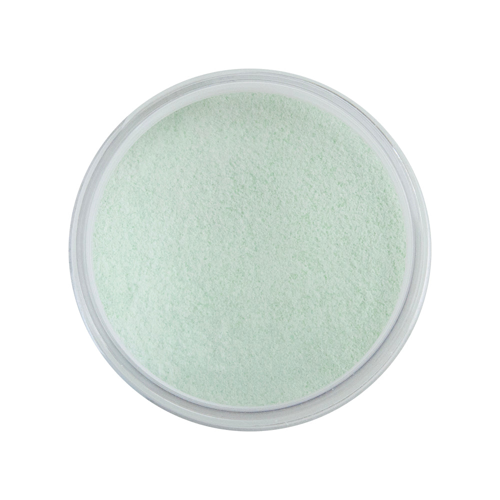 open jar of Pearly’s Enamel Translucent Light Pale Green - 1 oz