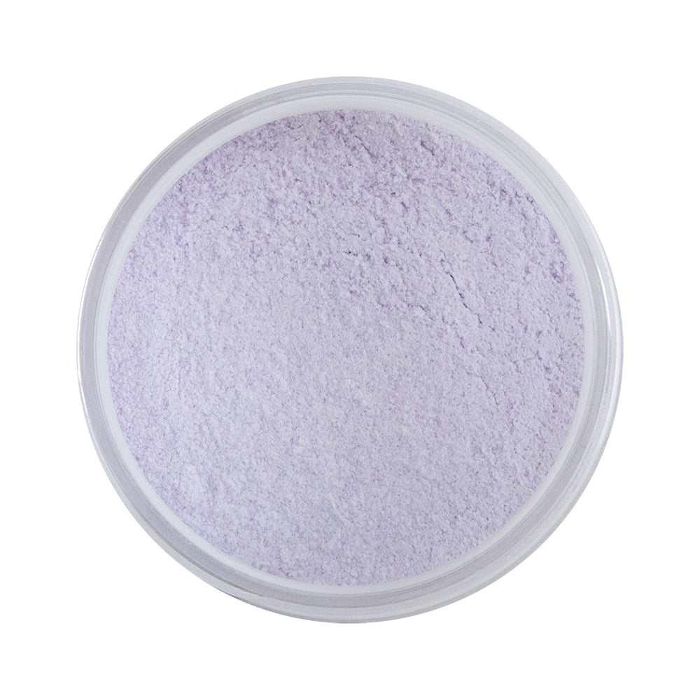 open jar of Pearly’s Enamel Translucent Lotus Purple - 1 oz