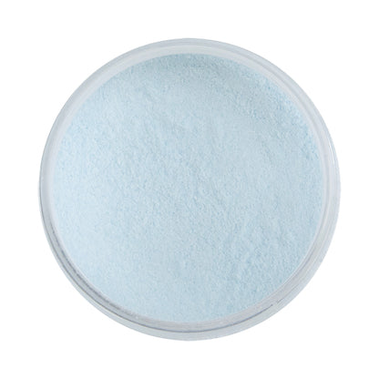 open jar of Pearly’s Enamel Translucent Arctic Blue - 1 oz