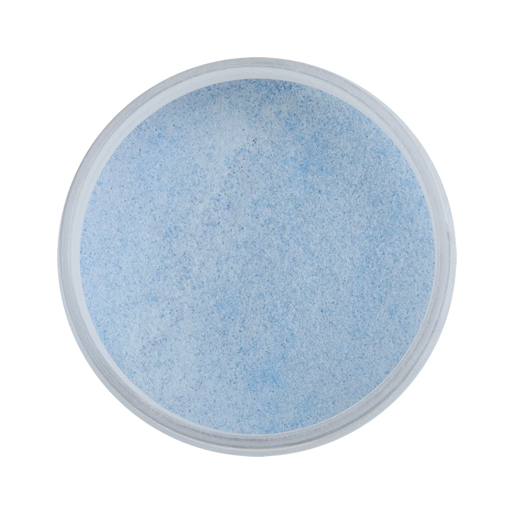 open jar of Pearly’s Enamel Transparent Light Sky Blue - 1 oz