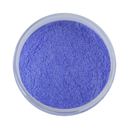 open jar of Pearly’s Enamel Transparent Electric Blue - 1 oz