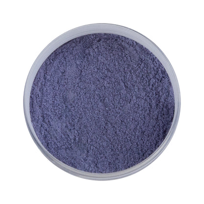 open jar of Pearly’s Enamel Transparent Deep Purple Blue - 1 oz